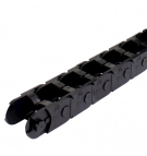 Energiekette Serie E045 (Traversen im Innenradius geteilt) 2-Kammer